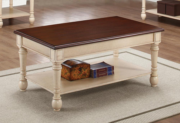 Rectangular Coffee Table - Brown-Washburn's Home Furnishings