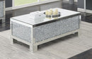 Rectangular Coffee Table - Pearl Silver-Washburn's Home Furnishings