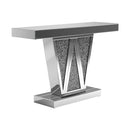 Rectangular Console Table - Pearl Silver-Washburn's Home Furnishings