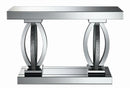 Rectangular Sofa Table With Shelf - Pearl Silver-Washburn's Home Furnishings