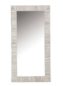 Rectangular Wall Mirror - Pearl Silver-Washburn's Home Furnishings