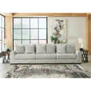 Regent Park - Pewter - Left Arm Facing Corner Chair 3 Pc Sectional-Washburn's Home Furnishings