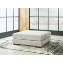 Regent Park - Pewter - Oversized Accent Ottoman-Washburn's Home Furnishings