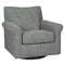 Renley - Ash - Swivel Glider Accent Chair-Washburn's Home Furnishings