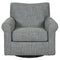 Renley - Ash - Swivel Glider Accent Chair-Washburn's Home Furnishings