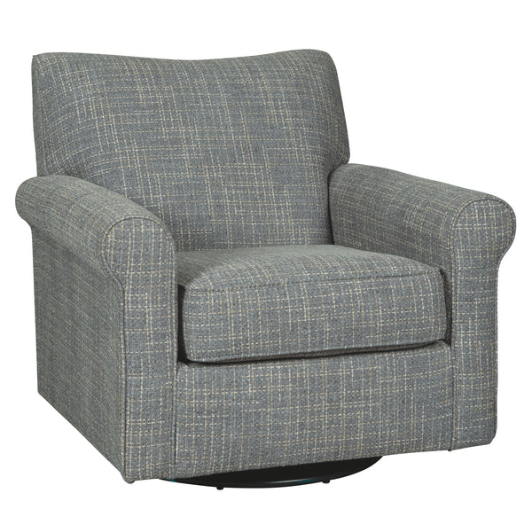 Renley - Ash - Swivel Glider Accent Chair-Washburn's Home Furnishings