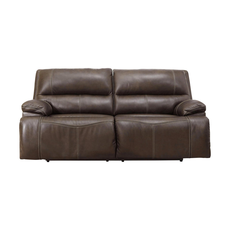 Ricmen - Walnut - 2 Seat PWR REC Sofa ADJ HDREST-Washburn's Home Furnishings