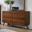 Robyn - 6-drawer Dresser - Brown-Washburn's Home Furnishings