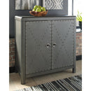 Rock - Gunmetal Finish - Accent Cabinet-Washburn's Home Furnishings