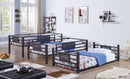 Rogen - Triple Bunk Bed - Twin Over Twin Over Twin Triple Bunk Bed-Washburn's Home Furnishings