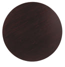 Rogness - Rustic Brown - Round Cocktail Table-Washburn's Home Furnishings