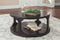 Rogness - Rustic Brown - Round Cocktail Table-Washburn's Home Furnishings