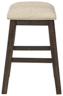 Rokane - Light Brown - Counter Height Bar Stool (set Of 2)-Washburn's Home Furnishings