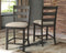 Rokane - Light Brown - Upholstered Barstool (2/cn)-Washburn's Home Furnishings