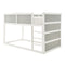 Romanton - Gray/white - Twin Loft Bed-Washburn's Home Furnishings