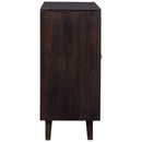 Ronlen - Brown/silver Finish - Accent Cabinet-Washburn's Home Furnishings