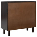 Ronlen - Brown/silver Finish - Accent Cabinet-Washburn's Home Furnishings