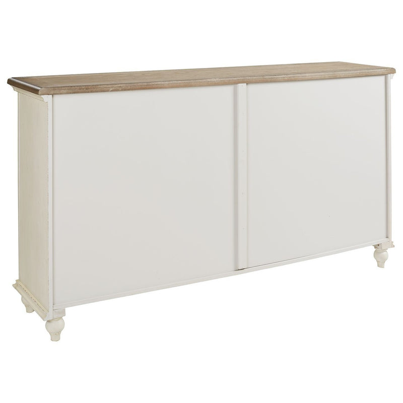 Roranville - Antique White - Accent Cabinet-Washburn's Home Furnishings