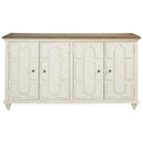 Roranville - Antique White - Accent Cabinet-Washburn's Home Furnishings