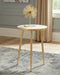 Round Accent Table - Yellow-Washburn's Home Furnishings