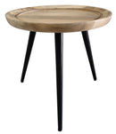 Round End Table - Light Brown-Washburn's Home Furnishings