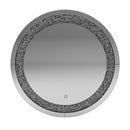 Round Wall Mirror - Gray-Washburn's Home Furnishings