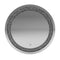 Round Wall Mirror - Gray-Washburn's Home Furnishings