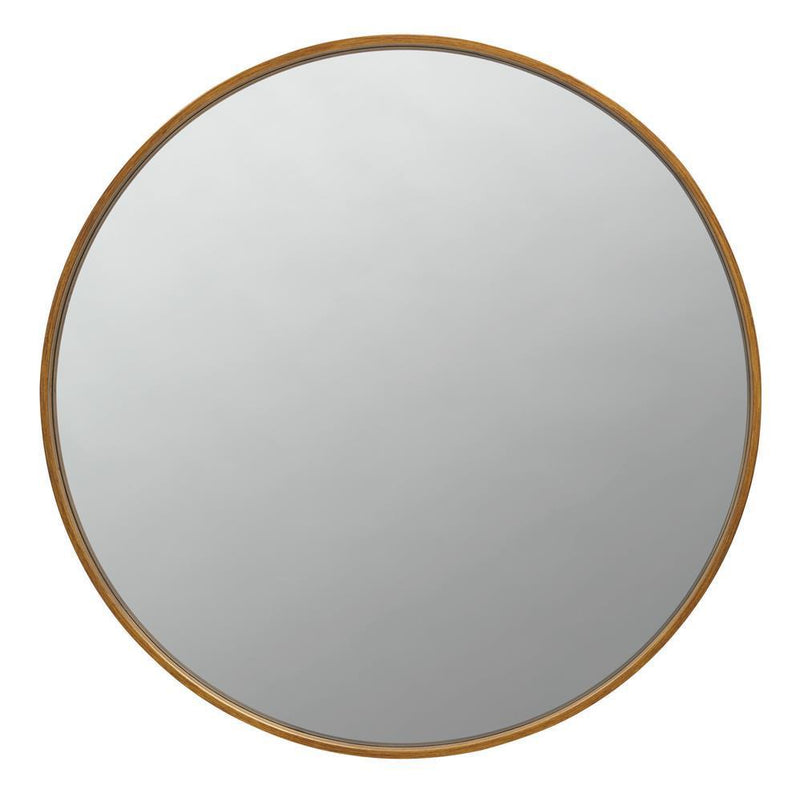 Round Wall Mirror - Yellow-Washburn's Home Furnishings