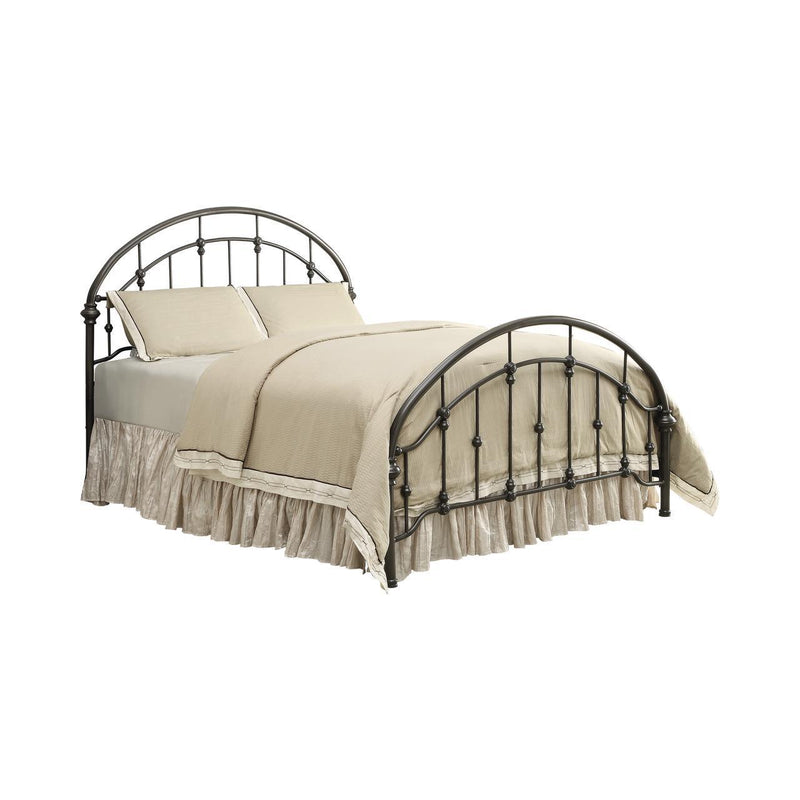 Rowan Full Metal Bed in Bronze-Washburn's Home Furnishings