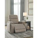 Rowlett - Fog - PWR Recliner/ADJ Headrest-Washburn's Home Furnishings