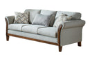 Roxanne - Sofa - Pearl Silver-Washburn's Home Furnishings