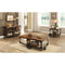 Roy - End Table With Casters - Brown-Washburn's Home Furnishings