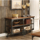 Roy - Sofa Table With 2-shelf - Brown-Washburn's Home Furnishings