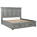 Russelyn - Gray - Queen Storage Bed-Washburn's Home Furnishings