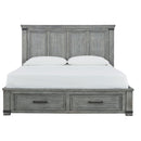 Russelyn - Gray - Queen Storage Bed-Washburn's Home Furnishings