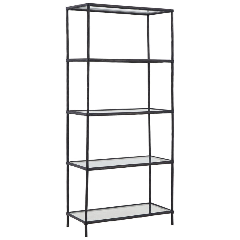 Ryandale - Antique Black - Bookcase-Washburn's Home Furnishings