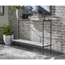 Ryandale - Antique Black - Console Sofa Table-Washburn's Home Furnishings