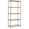 Ryandale - Antique Brass Finish - Bookcase-Washburn's Home Furnishings