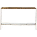 Ryandale - Antique Brass Finish - Console Sofa Table-Washburn's Home Furnishings