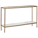 Ryandale - Antique Brass Finish - Console Sofa Table-Washburn's Home Furnishings