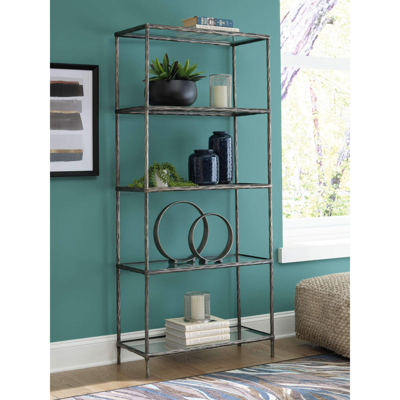 Ryandale - Dark Gray - Bookcase-Washburn's Home Furnishings