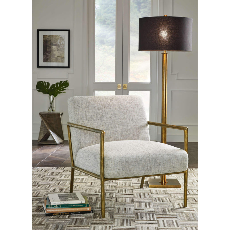 Ryandale - Gold - Accent Chair-Washburn's Home Furnishings