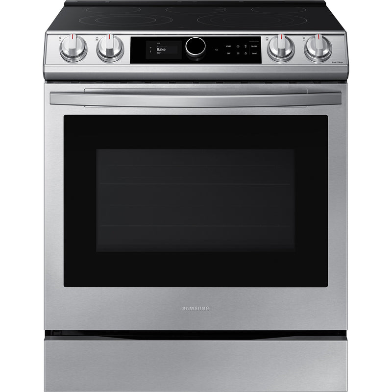 Samsung Slide-In Electric Range with Air Fry Convection Oven-Washburn's Home Furnishings