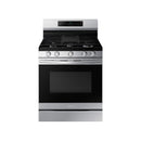 Samsung Smart Freestanding Gas Range in Stainless Steel with Air Fry-Washburn's Home Furnishings