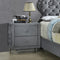 Sandboard - 2-drawer Button Tufted Nightstand - Gray-Washburn's Home Furnishings