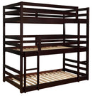 Sandler Triple Bunk Bed - Twin Over Twin Over Twin Triple Bunk Bed-Washburn's Home Furnishings