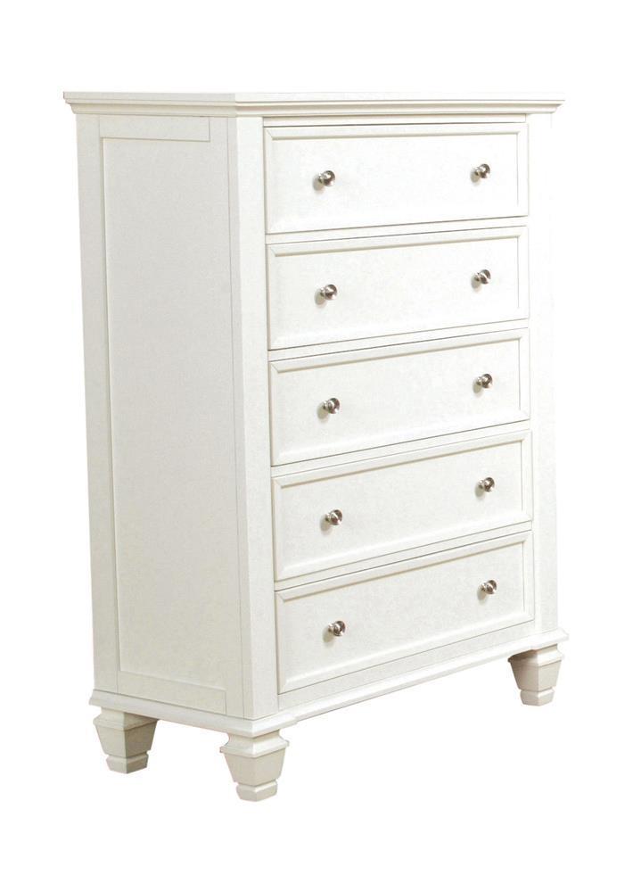 Sandy Beach - Chest - 53.5 - White-Washburn's Home Furnishings