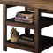 Sausilito Workstation in Whiskey-Washburn's Home Furnishings