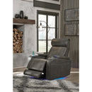 Screen Time - Graphite - Power Recliner-Washburn's Home Furnishings