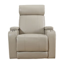 Screen Time - Stone - Power Recliner-Washburn's Home Furnishings